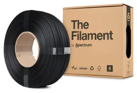 The Filament PETG CF černá / Tisková struna / 1,75 mm / 1000 g / REFILL (TF-24114)