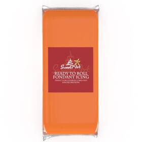 SweetArt potahovací a modelovací hmota vanilková Orange (1 kg)