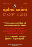 Aktualizace IV/1 2026 O poskytování některých opatření v podpoře bydlení