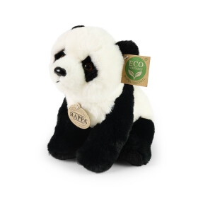 Plyšová panda sedící 23 cm, ECO-FRIENDLY SOFT