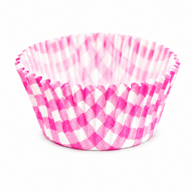 Cake star papírové košíčky na muffiny a cupcakes barevné 50x30 mm 100ks-vzor 24
