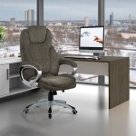 Kancelářské křeslo, houpací mechanismus, šedá, KA-G196 GREY2