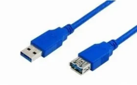 MediaRange USB-A prodlužovací kabel modrá / Prodlužovací kabel / USB 3.0 / 1,8 m (MRCS151)