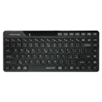 A4tech FStyler FBK26C AS černá / Bezdrátová klávesnice / CZ layout / Bluetooth / 2.4GHz USB-A Nano přijímač (FBK26CAS-BK)