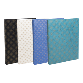 Exacompta 4kroužkový pořadač NeoDeco, A4 maxi, hřbet 20 mm, prešpán, mix motivů - 10ks