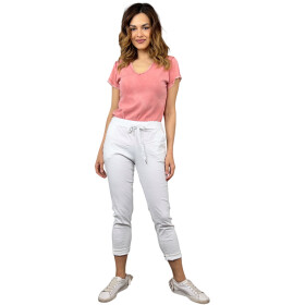 HOSH Dámská kalhoty Isabel Velikost: XL/XXL, Barva: Bílá