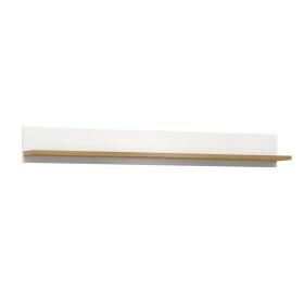 FRONTI Police RALF 04 120 cm Bílá + dub artisan