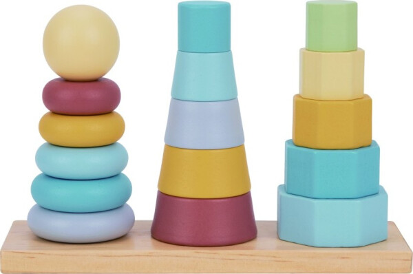 Dřevěná skládací věž - tvary