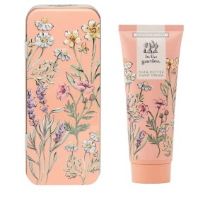 HEATHCOTE & IVORY Krém na ruce v krabičce In the Garden 100 ml, oranžová barva, kov, plast