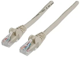 Intellinet Cat6 šedá / Patch kabel / U/UTP / 20 m / ochrana konektoru (336741)