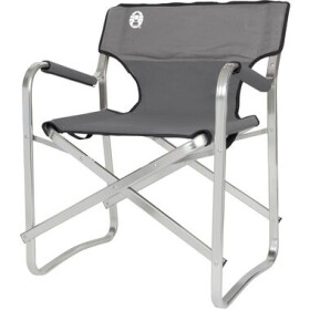 Coleman Aluminium Deck Chair šedá / Skládací židle / Nosnost: 113 kg (2000038337)