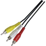 SENCOR SAV 107-015 propojovací kabel 3xRCA M - 3xRCA M 1.5m (8590669056378)