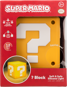 Super Mario světlo SquishyGlo Question blok - EPEE