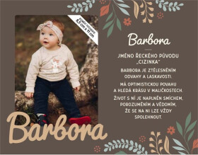 24_Fotorámeček se jménem_Barbora - Albi