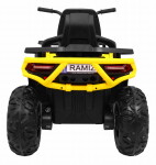 Mamido Dětská elektrická čtyřkolka ATV Desert 4x4 žlutá