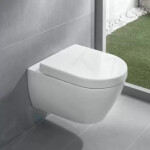 VILLEROY & BOCH - Subway 2.0 Závěsné kompaktní WC, DirectFlush, CeramicPlus, alpská bílá 5606R0R1