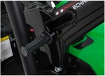 Mamido Dětský elektrický traktor MEGA D68 24V s přívěsem zelený