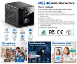 Miniaturní 4G kamera s 2K rozlišením a dlouhou výdrží - MG3