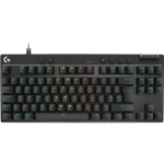 Logitech G Pro X TKL RAPID černá / herní klávesnice / US layout / USB / RGB Lightsync (920-013233)