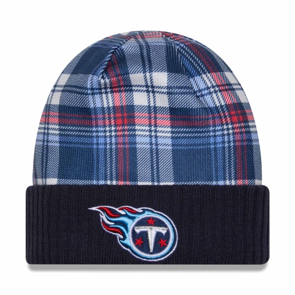 New Era Pánská zimní čepice Tennessee Titans NFL 2024 Sideline Statement Beanie