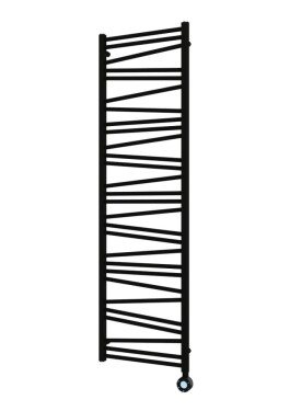 Radiátor elektrický SAT Lilon 169,5x50 cm černá matná SATRALI1695500EBL SATRALI1695500EBL