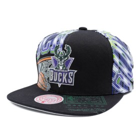 Mitchell & Ness Pánská kšiltovka Milwaukee Bucks NBA Shirt Remix Snapback