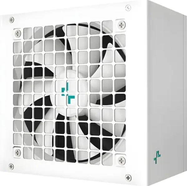 Deepcool PN850M WH bílá / Zdroj / 850W / ATX 3.1 / modulární / 80PLUS Gold / 120mm ventilátor (R-PN850M-FC0W-JGEU)