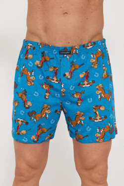 BOXERKY CLASSIC 3-5XL W/26 modrá 4XL