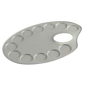 Royal Talens paleta oválná plechová 187x129 mm