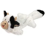 Dog Fantasy Hračka - Recycled Toy kráva pískací s kapsičkou na pamlsky 50 cm (454-13313)