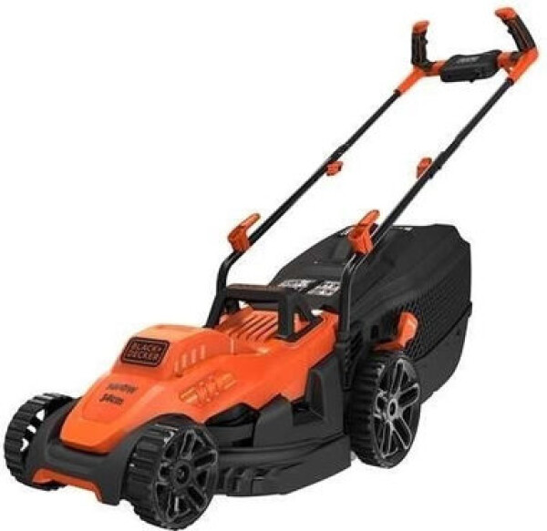 BlackDecker BEMW461BH / Sekačka na trávu / 1400W / Záběr 34 cm / Koš 40 L (BEMW461BH)