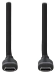 Nedis USB-C - USB-C černá / Kabel USB-C / USB 2.0 / 60 W / 1,5 m (CCGB60820BK15)