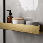 REA - Police do koupelny SF04 60cm gold brush REA-06005