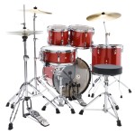 Tama StageStar Candy Red Sparkle Studio Set