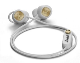 Marshall Minor II Bluetooth White / Sluchátka s mikrofonem / Bluetooth 5.0 (04092261)