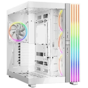 Be quiet! Light Base 900 FX bílá / E-ATX / 2x USB-A 3.1 / 1x USB-C / 4x 140mm / bez zdroje / průhledná bočnice (BGW72)