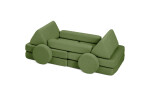SHAPPY Dětská rozkládací pěnová pohovka SHAPPY PLAY mini Barva: Soft Beige