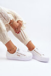 Bílé Dámské Tenisky na Platformě Lee Cooper LCW-24-31-2725 36