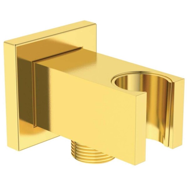 IDEAL STANDARD - Idealrain Atelier Nástěnné kolínko s držákem, Brushed Gold BC771A2