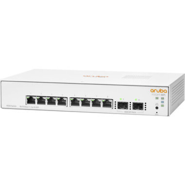 Aruba Instant On 1930 8G 2SFP Switch / 8x Gigabit RJ45 portů / 2x Gigabit SFP porty (JL680A)