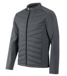 Cross hybridní bunda pánská light anthracite L