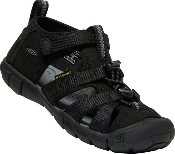Dětské sandály SEACAMP II CNX black/grey, Keen, 1027412/1027418, černá - 38