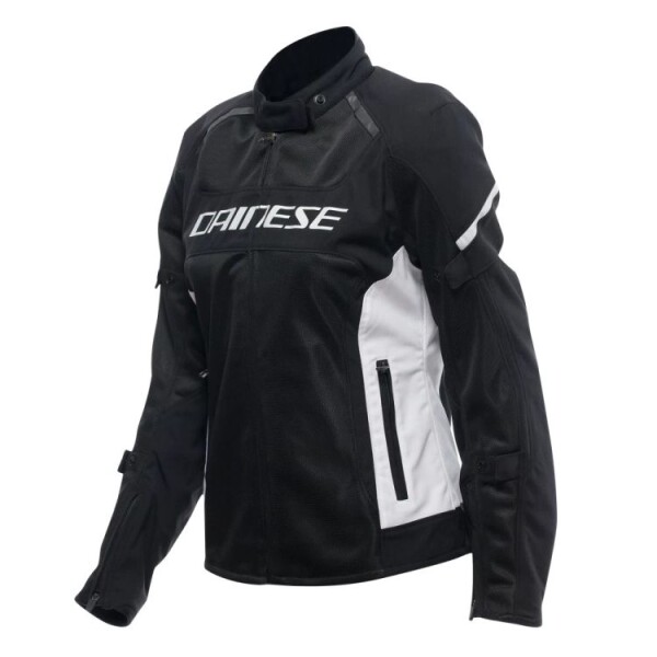 Dainese Air Frame Tex dámská letní textilní bunda černá/bílá