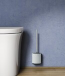 Gedy - BIAGIO WC silikonová štětka závěsná/na postavení, bílá 683302