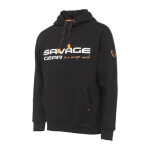 Savage Gear Mikina Cosmo Hoodie Black Ink M (73698)