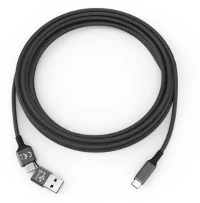 Smrter Speedy černá / Nabíjecí a datový kabel / USB-C / 1 m (SMRTER_SPEEDY_C_BK)