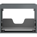 MEXEN - Box-A skříňka pro umyvadlo 60, 1 šuplík, grafit mat 91AX0-0600-470-1-66