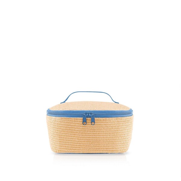 Termobox Reisenthel Coolerbag S pocket Raffia blue
