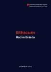 Ethicum - Radim Brázda