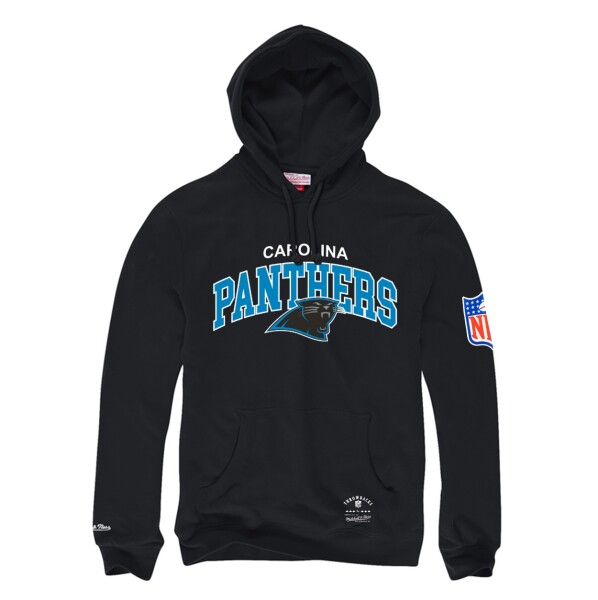 Mitchell & Ness Pánská mikina Carolina Panthers NFL Classic Arch Hoodie Velikost: 2XL
